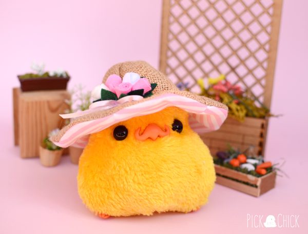 pink kawaii bird