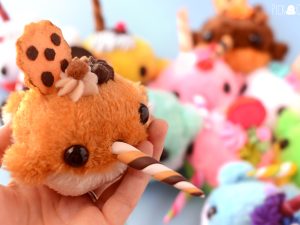 peluche narval kawaii