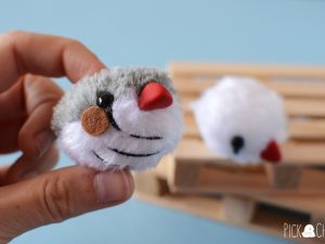 peluche diamante mandarín miniatura