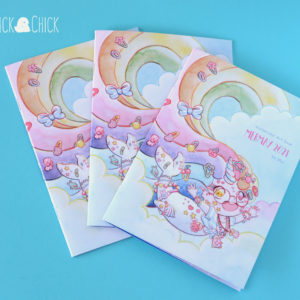 libro de arte fanzine mermay acuarela
