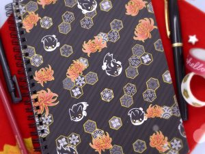 Libreta Nekoi negro, formato A5