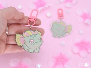 llavero bulbasaur kawaii
