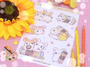hamtaro stickers