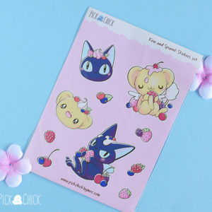 pegatinas sakura cardcaptor kero spinel