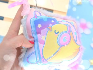 llavero pollito kawaii