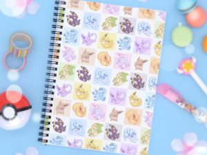 notebook pokemon eeveelutions
