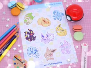 pokemon eevee stickers
