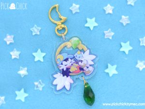 llavero acrílico fanart Klonoa videojuegos