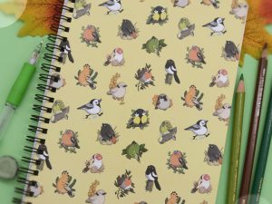 Libreta Pajaritos, formato A5