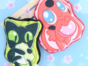 cojín tikki plagg miraculous ladybug kwami