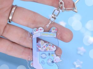 llavero diamante mandarin