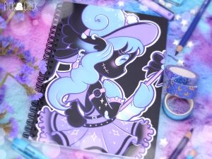 Libreta Caprimoon brujita sanadora, formato A5
