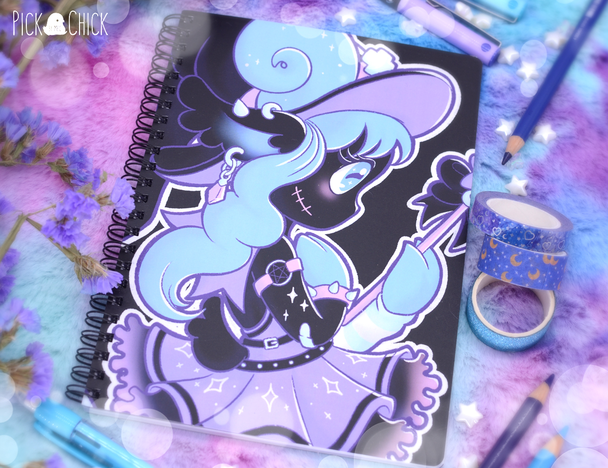 Libreta Caprimoon brujita sanadora, formato A5