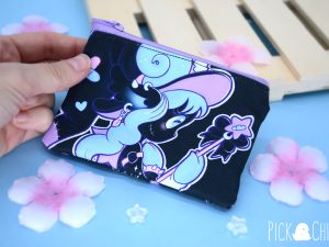 monedero kawaii hecho a mano bruja
