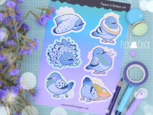 pigeon stickers