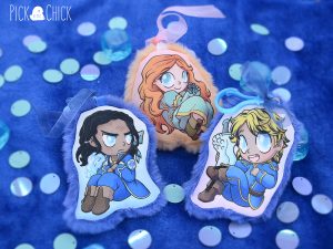 Llavero de tela Cosmere, El Archivo de las Tormentas (varios modelos disponibles, hecho a mano)