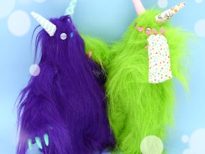 Peluche MOBBO, el monstruo que abraza (hecho a mano, varios modelos disponibles)