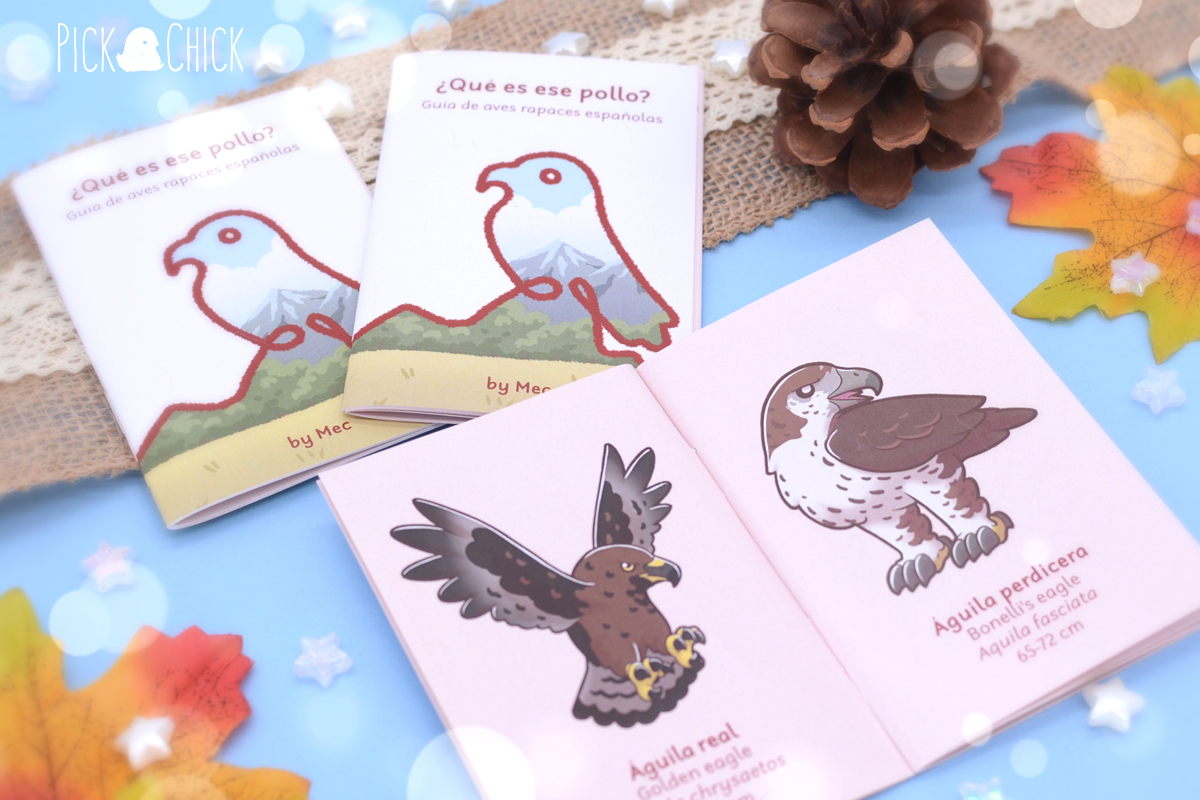 Fanzine libro guia de aves rapaces de españa