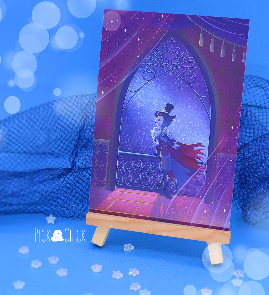 helluva boss stolas poster