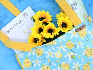 totebag pollito limon