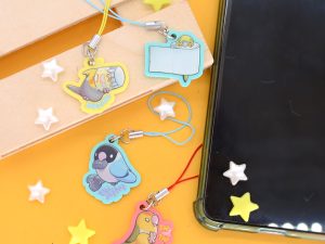 colgante móvil pajaritos gamberros