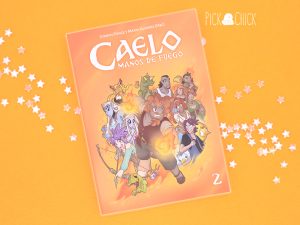 Cómic fantasia autoeditado Caelo 2: manos de fuego