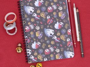 Libreta hecha a mano de hornet, hollow knight silksong