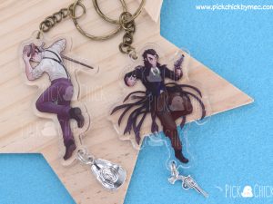 wax wayne mistborn era 2 acrylic keychain
